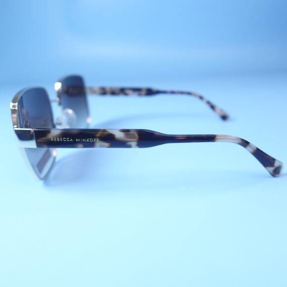 Rebecca Minkoff Tayden Gold Frame Brown Mottled Tortoiseshell Sunglasses main image 9